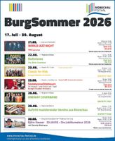 Burg Sommer 2026 Programm