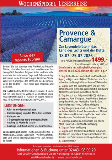 Provence & Camargue