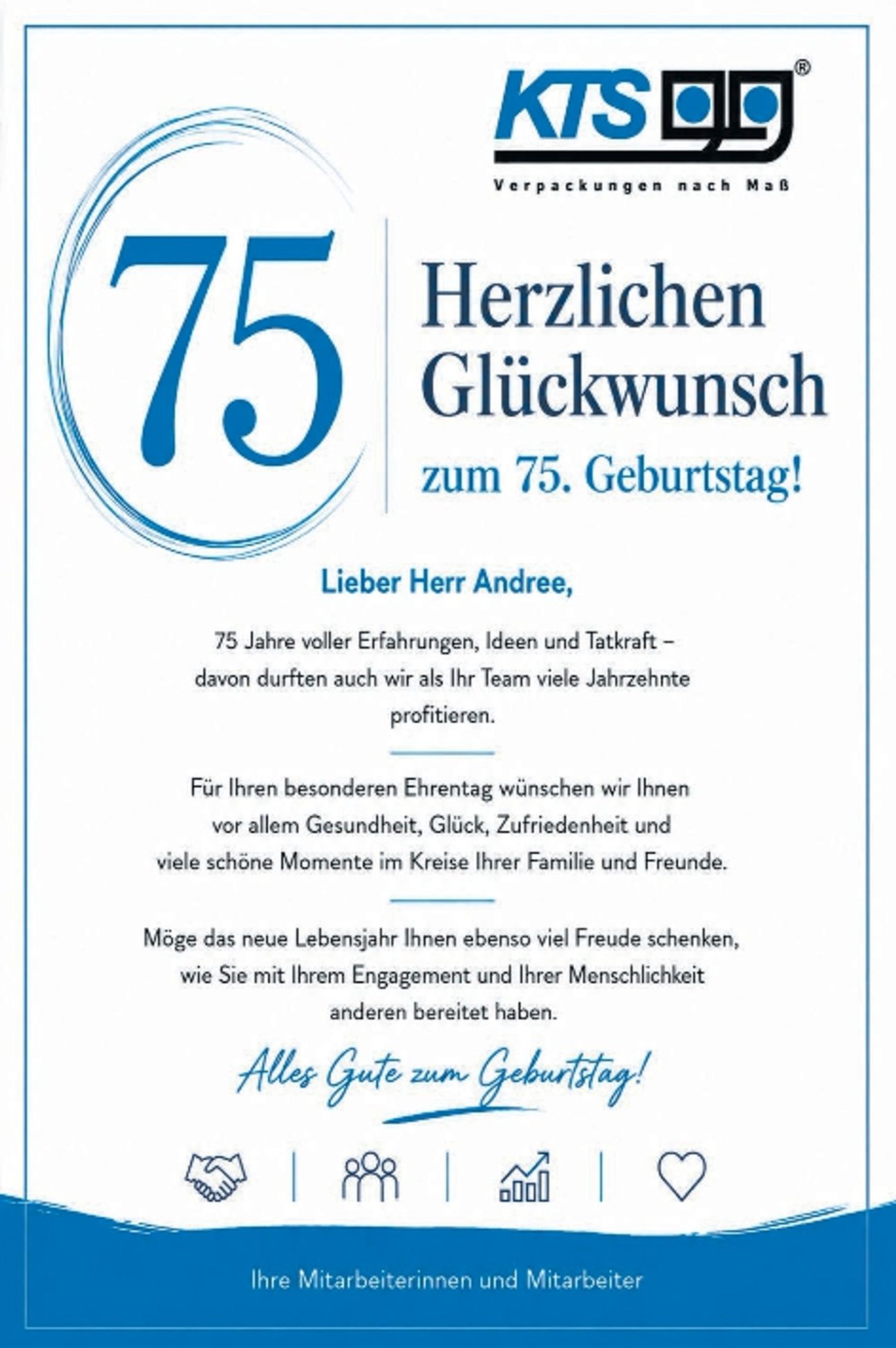 75 Jahre
