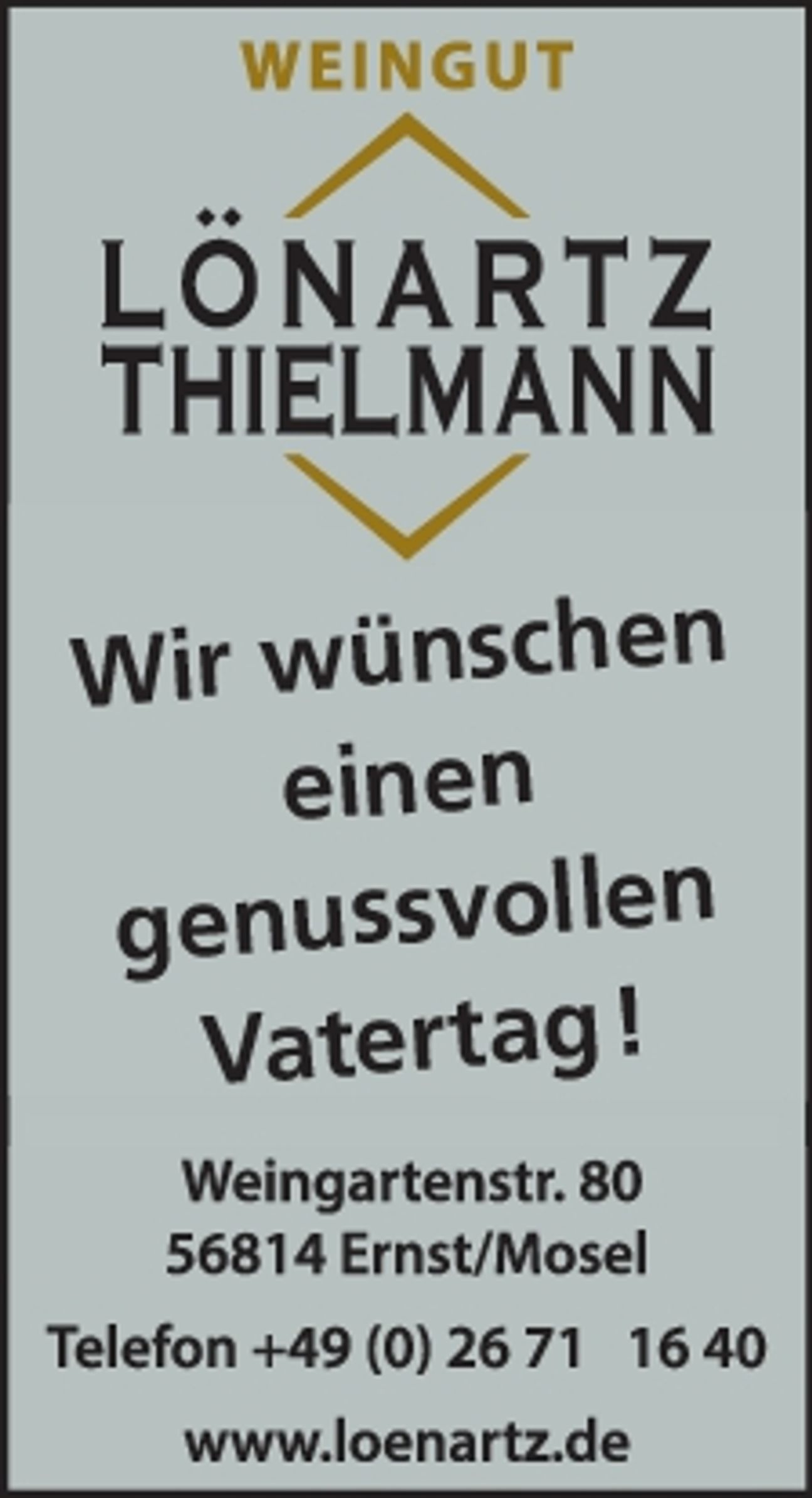 Vatertagsparty bei Schinnen