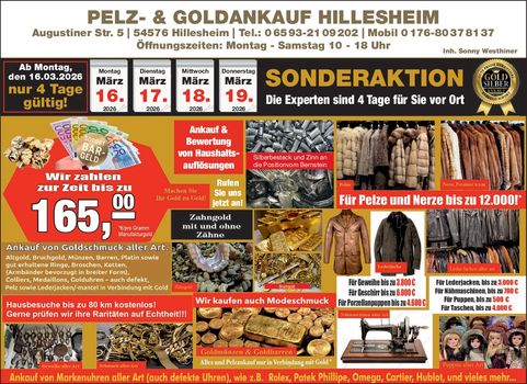 Gold-/Pelzankauf