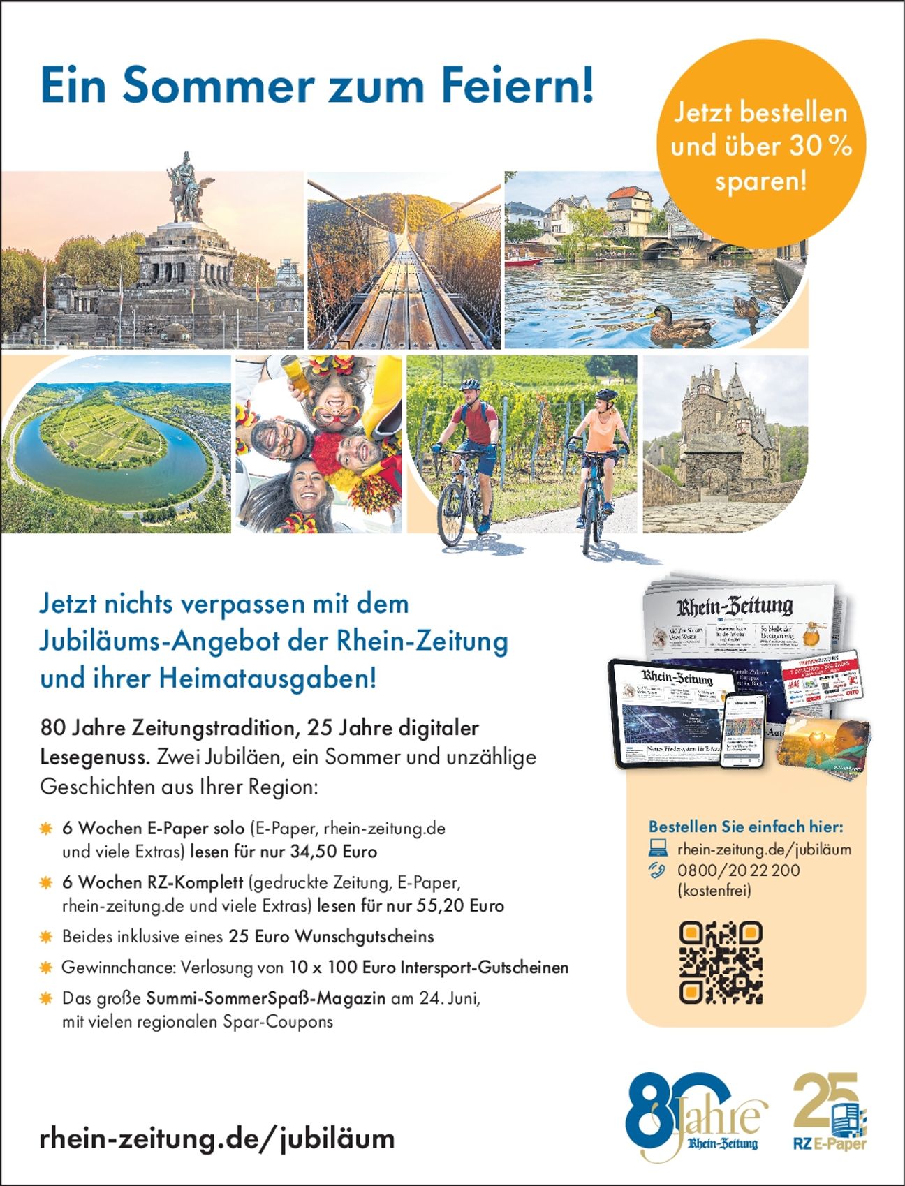 Ein Sommer zum Feiern!
