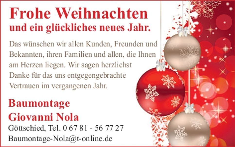Weihnachtsgruß 2025