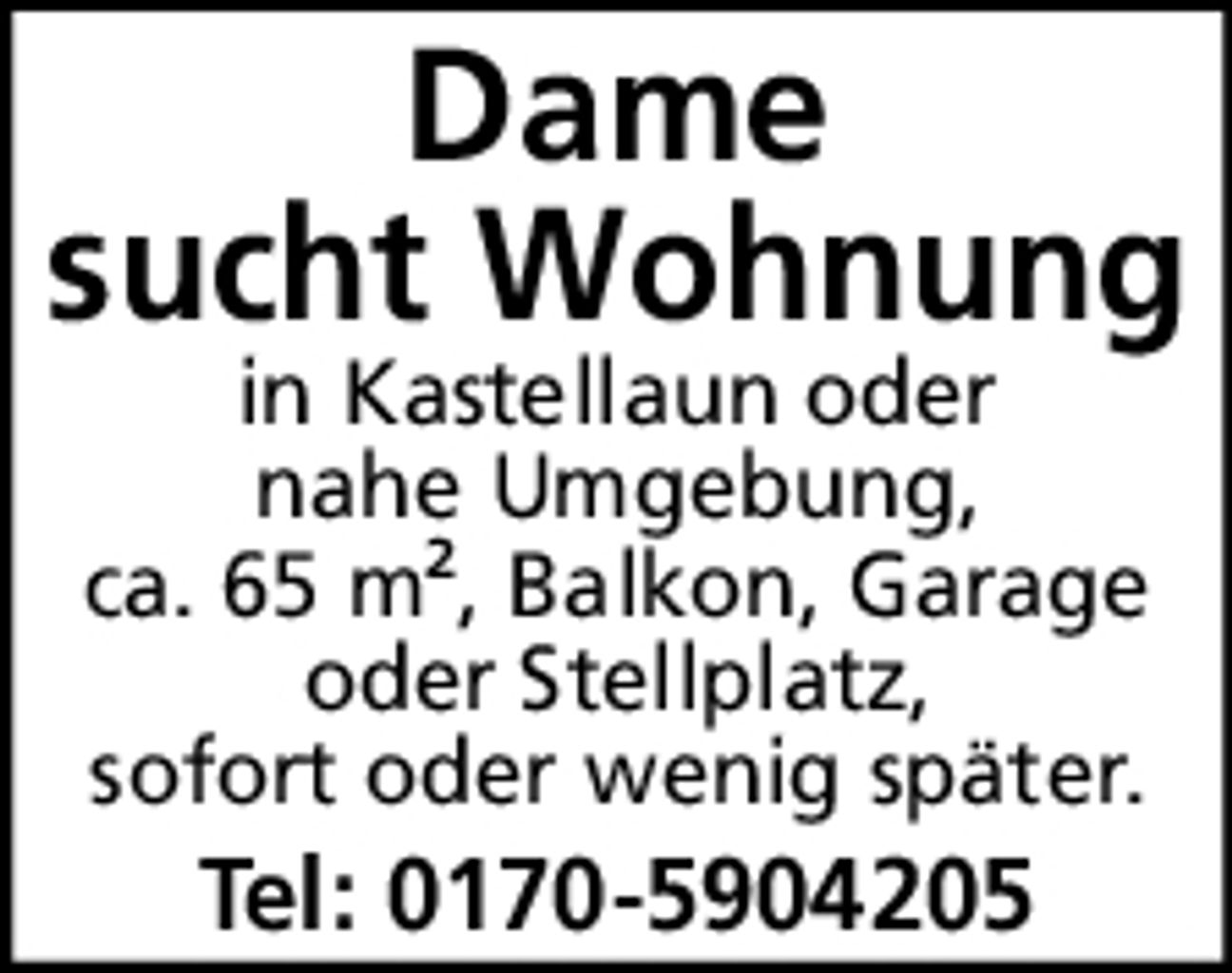 Wohnungssuche