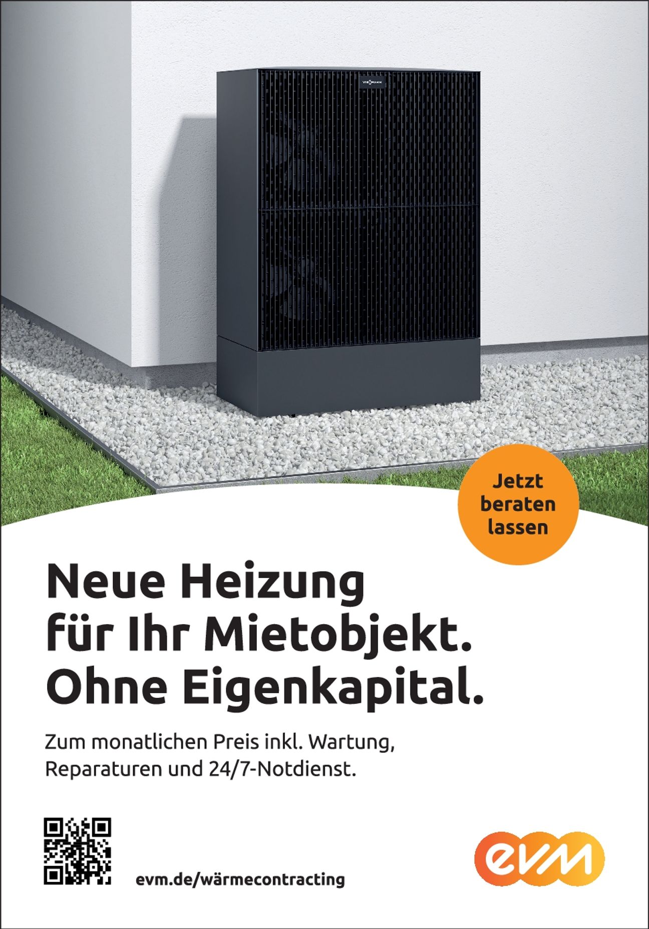 evm Wärmecontracting Neue Heizung für Ih