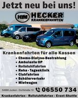Jetzt neu bei uns-Krankenfahrten