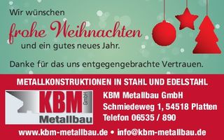 SG Weihnachtsgrußanzeige