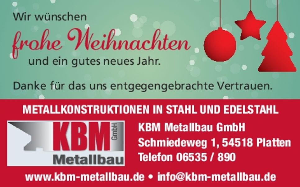 SG Weihnachtsgrußanzeige