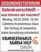 Titelanzeige Gesundheitsforum