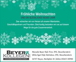 Weihnachtsgruß 2025