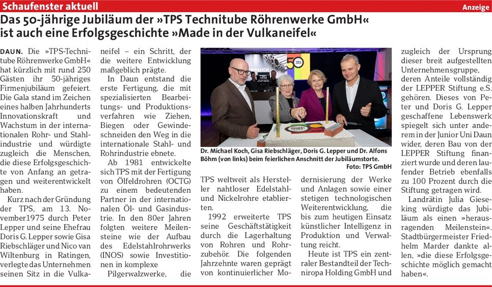 Schaufenster TPS Daun