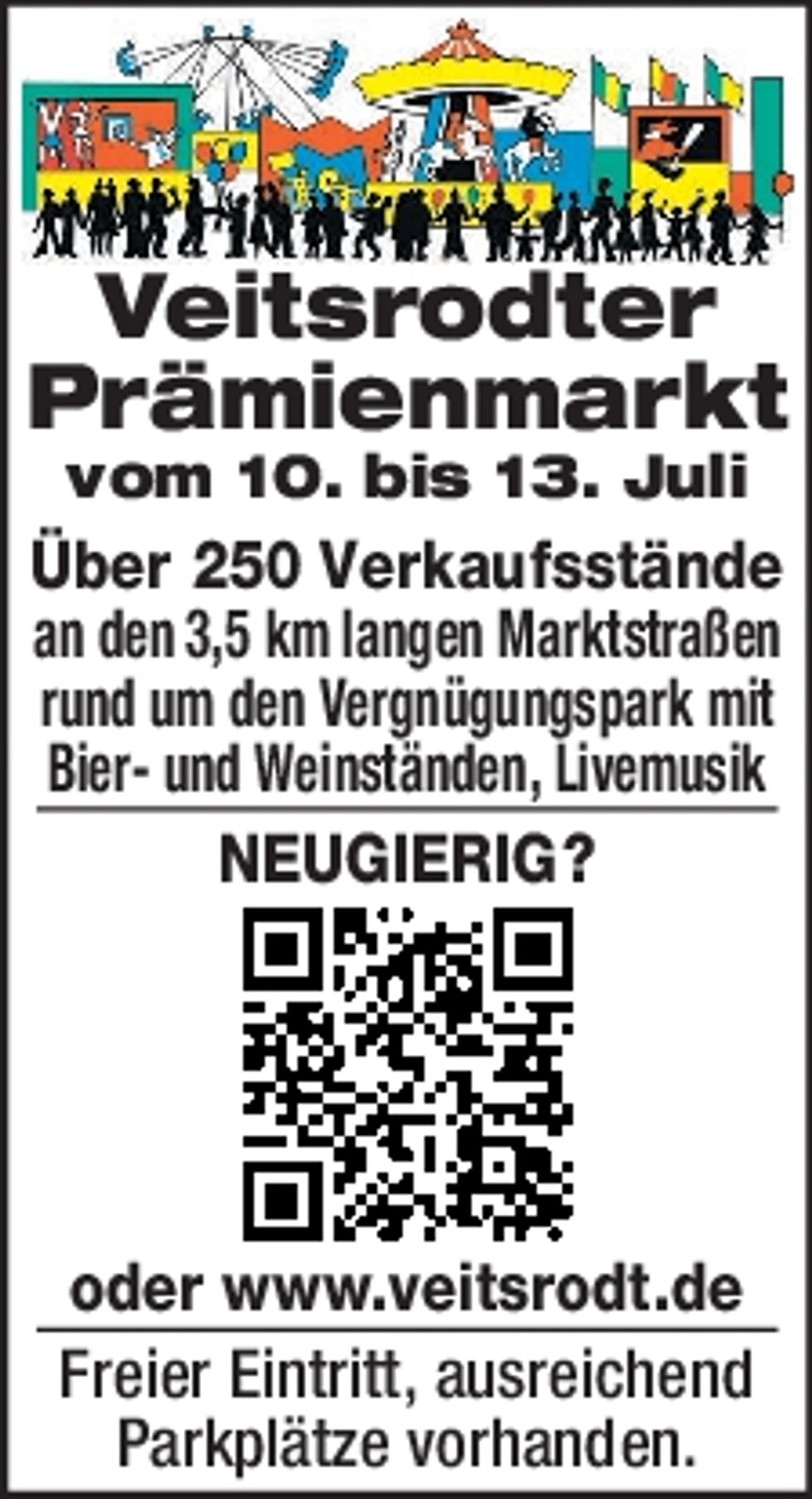Veitsrodter Prämienmarkt 2026