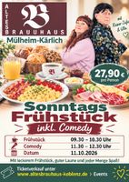 Sonntags Frühstück inkl. Comedy