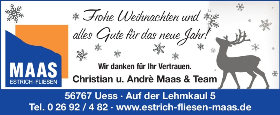 Weihnachtsgrüße 2025