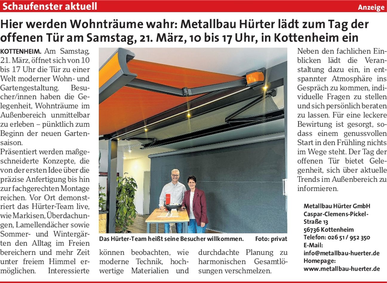 Schaufenster Hürter