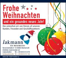 Frohe Weihnachten