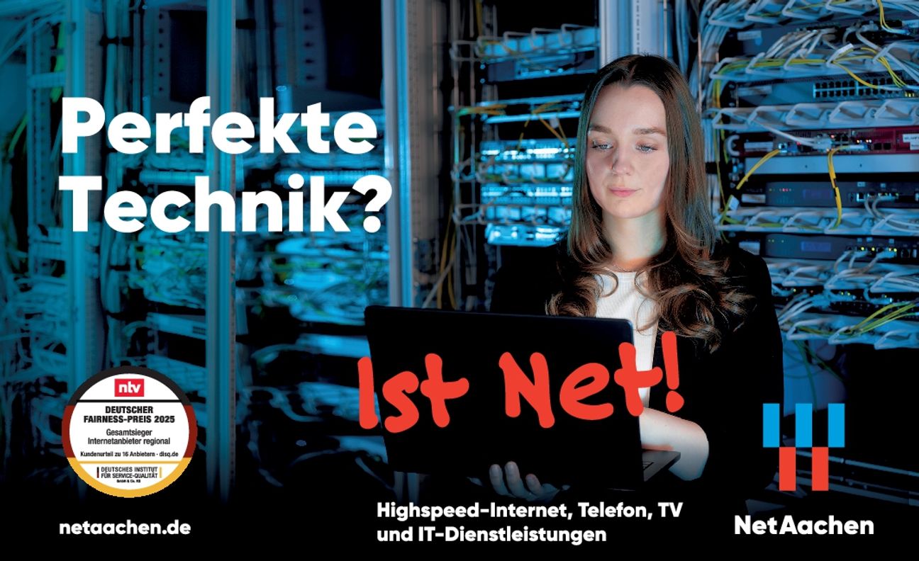 Perfekte Technik? Ist Net!