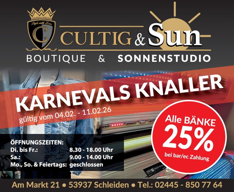 Titelanz. Karnevals Knaller