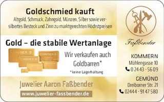 Goldschmied kauft