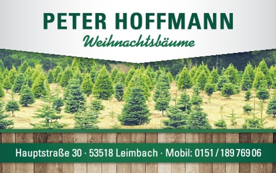 Anzeige Hoffmann Peter
