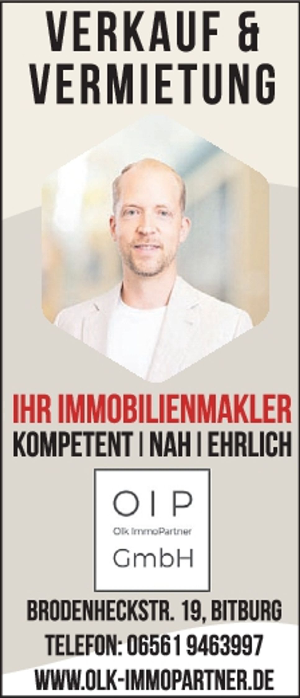 Verkauf - Vermietung