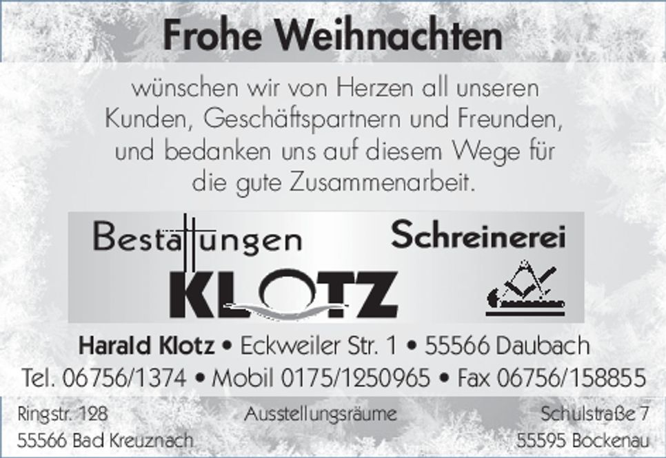 Bockenau Weihnachtsmarkt 2025