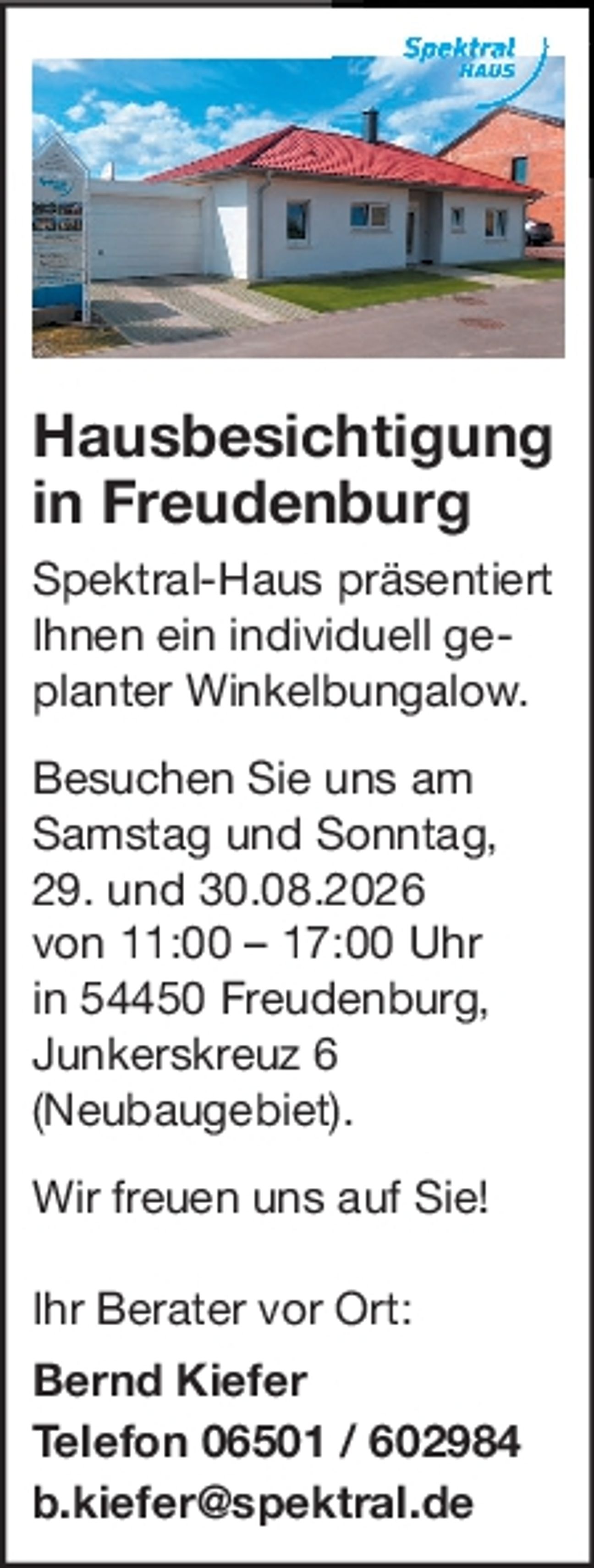 Hausbesichtigung Freudenburg