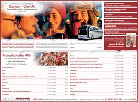 Leserreisen Tagesfahrten 2026