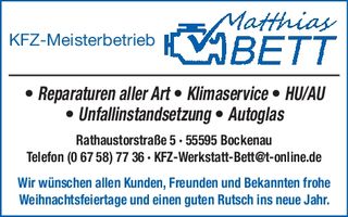 Weihnachtsmarkt Bockenau