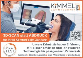 3D-SCAN statt ABDRUCK