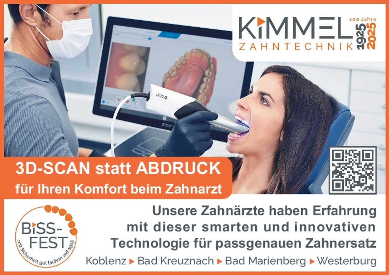 3D-SCAN statt ABDRUCK