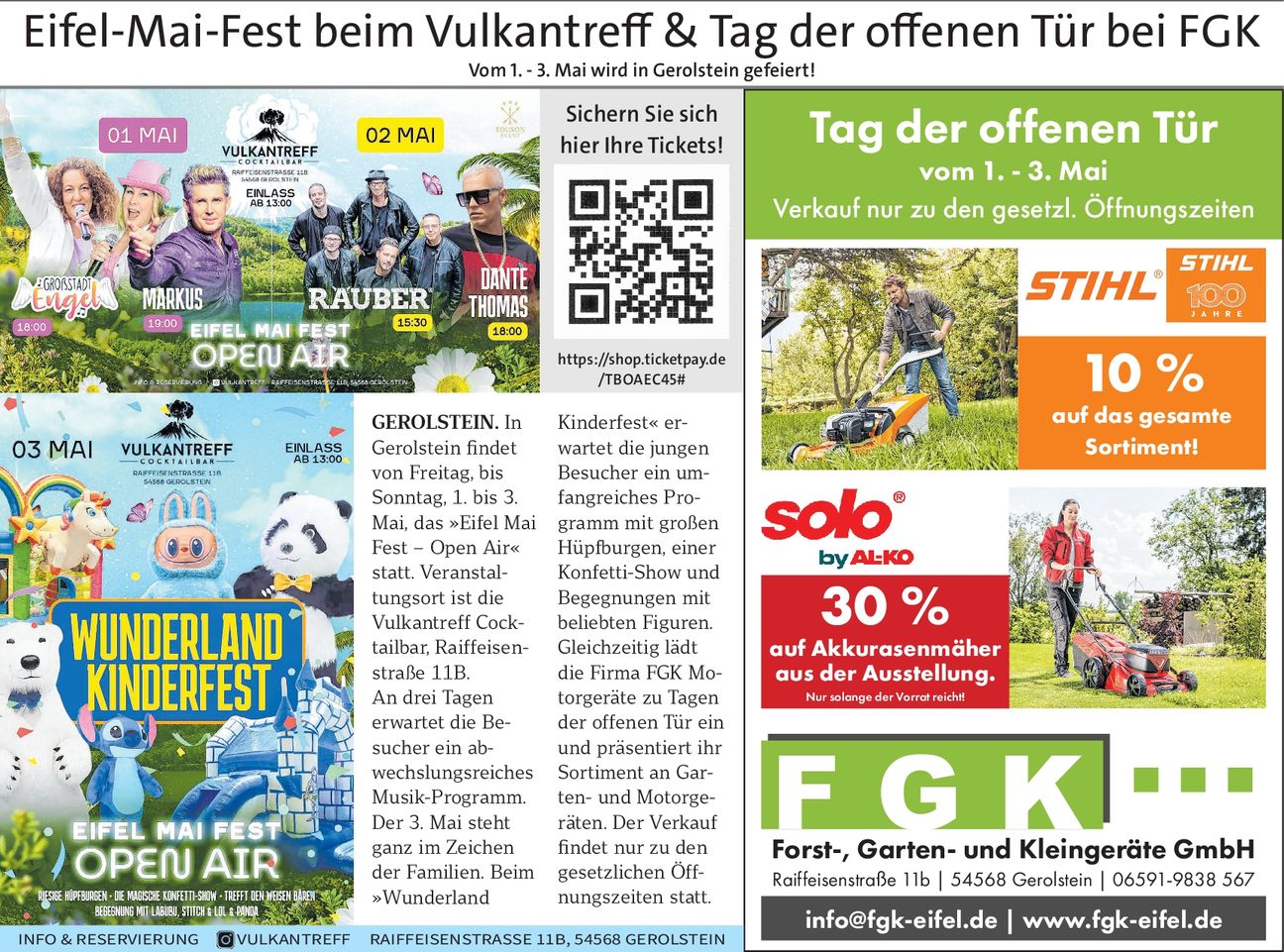 Tag der offenen Tür