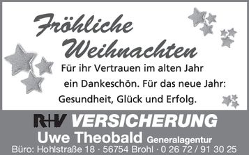 Weihnachtskonzert MV Brohl