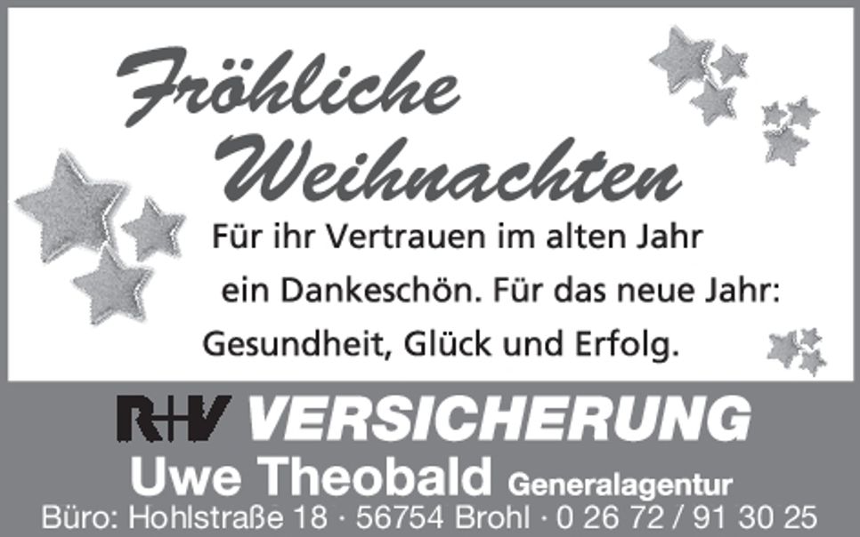 Weihnachtskonzert MV Brohl