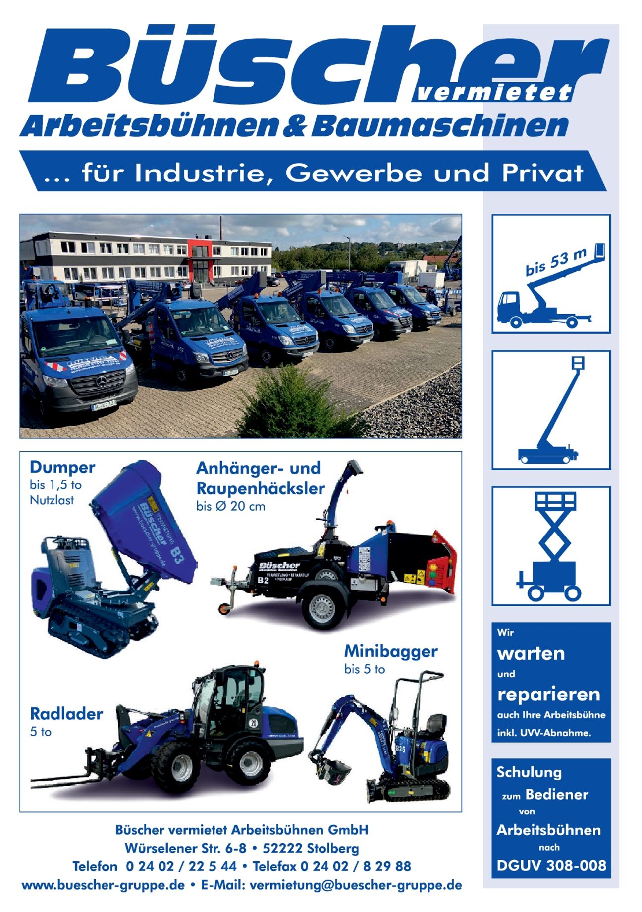 Arbeitsbühnen