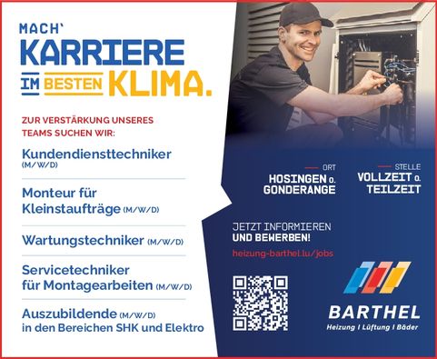 Mach Karierre im besten Klima 