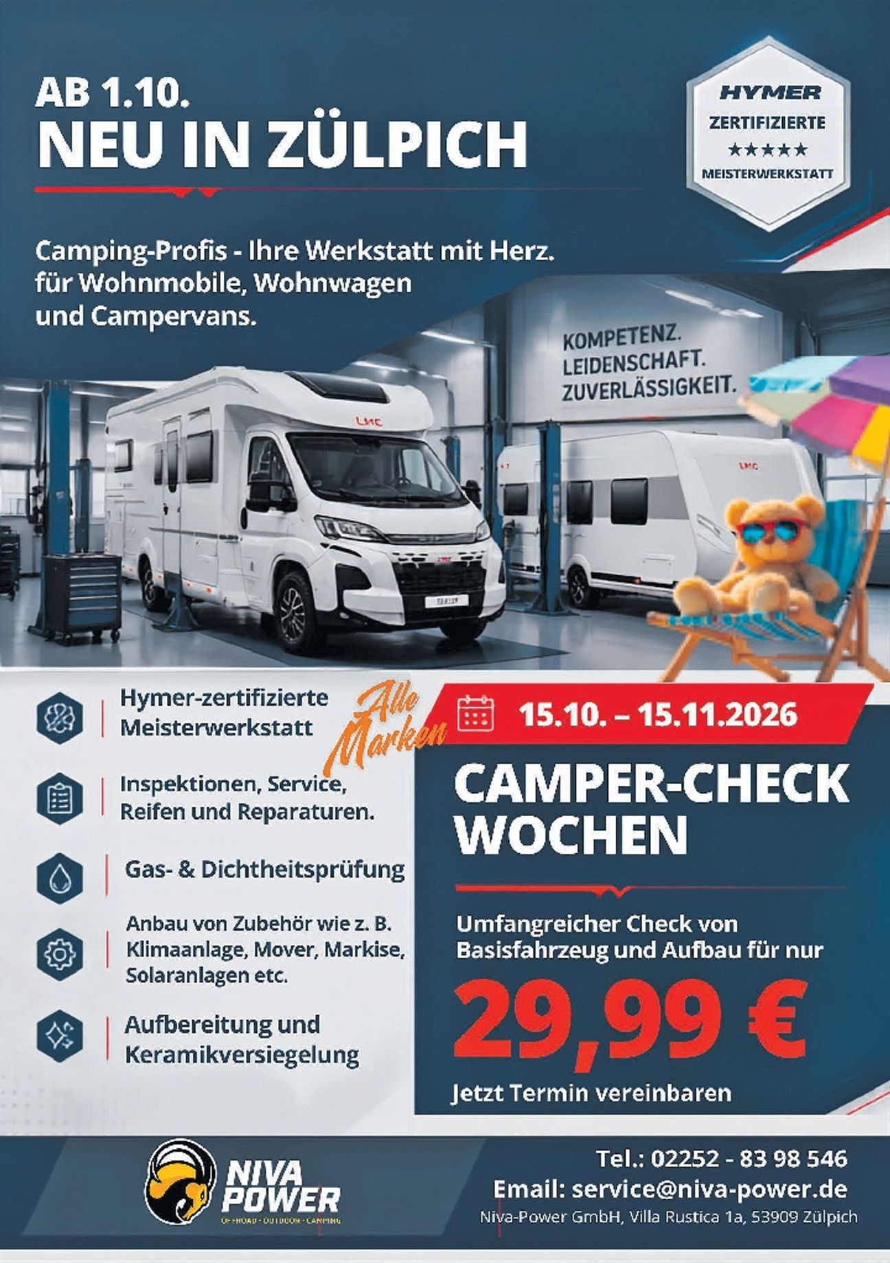 Ab 01.10. NEU in Zülpich
