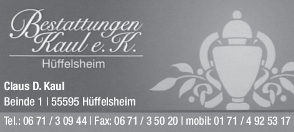 Wir helfen ihnen im Trauerfall