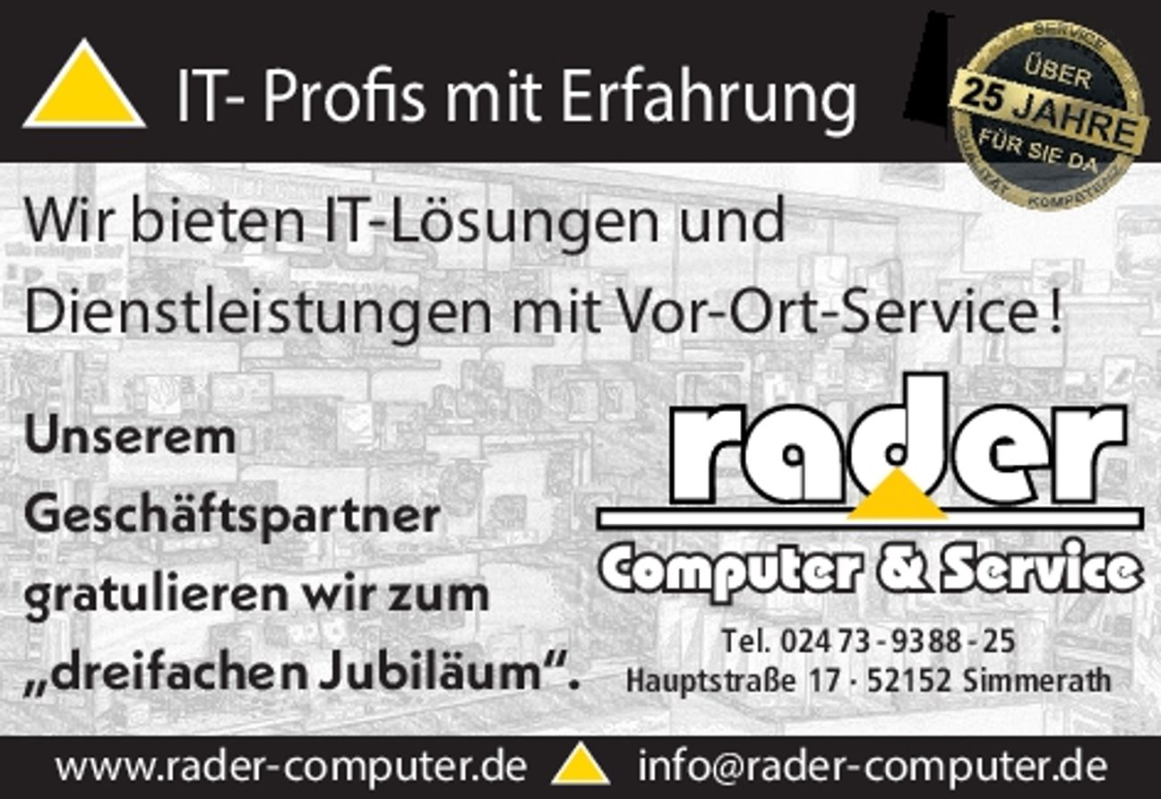 Gratulation...