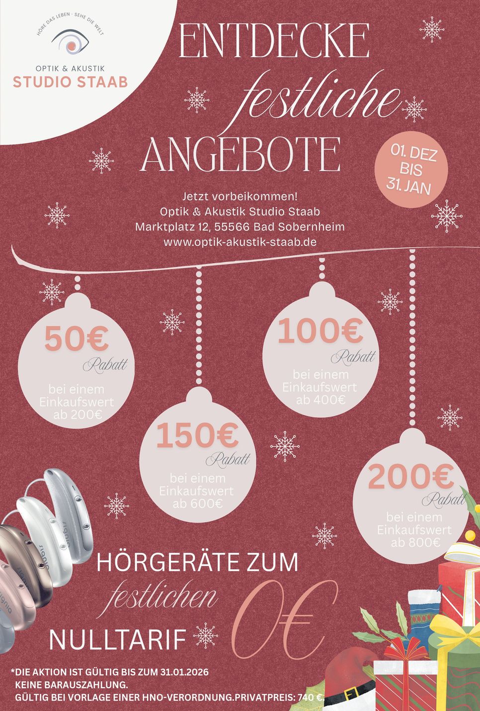 Entdecke festliche Angebote