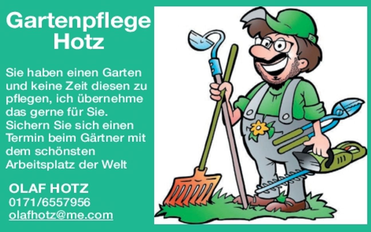 Gartenpflege 