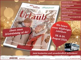 Leserreisen Tagesfahrten 2026