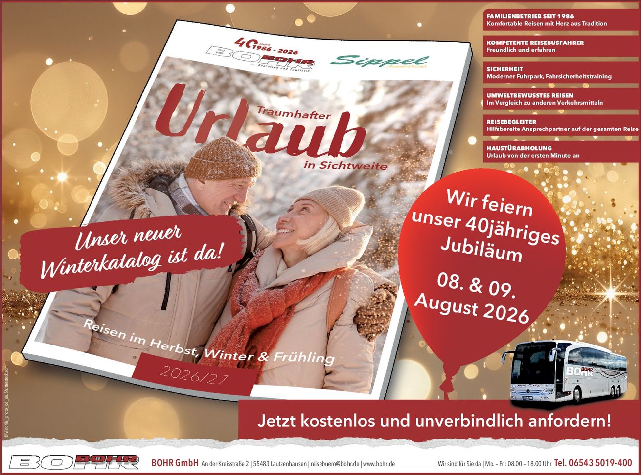 Leserreisen Tagesfahrten 2026