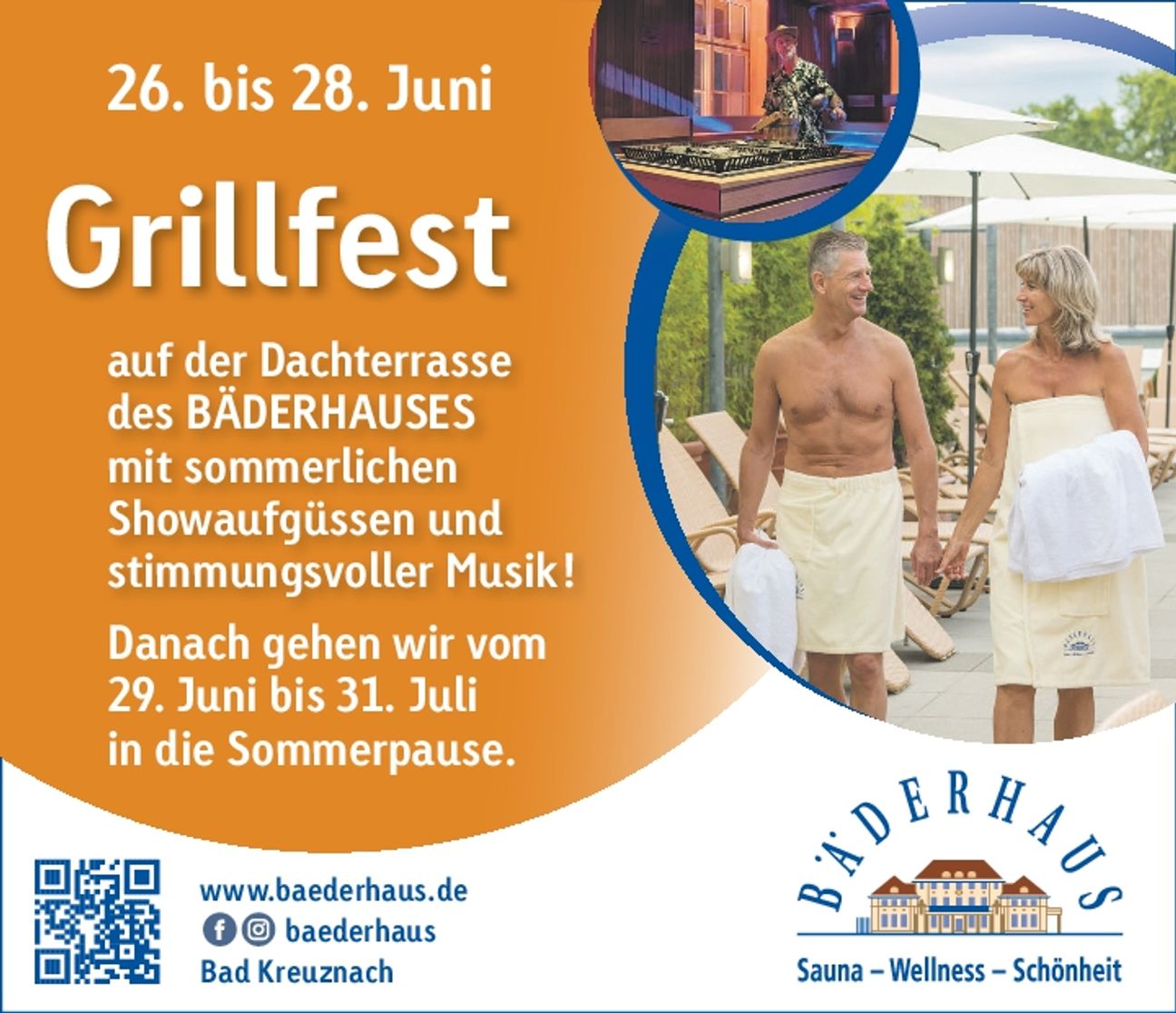 Das Bäderhaus Grillfest