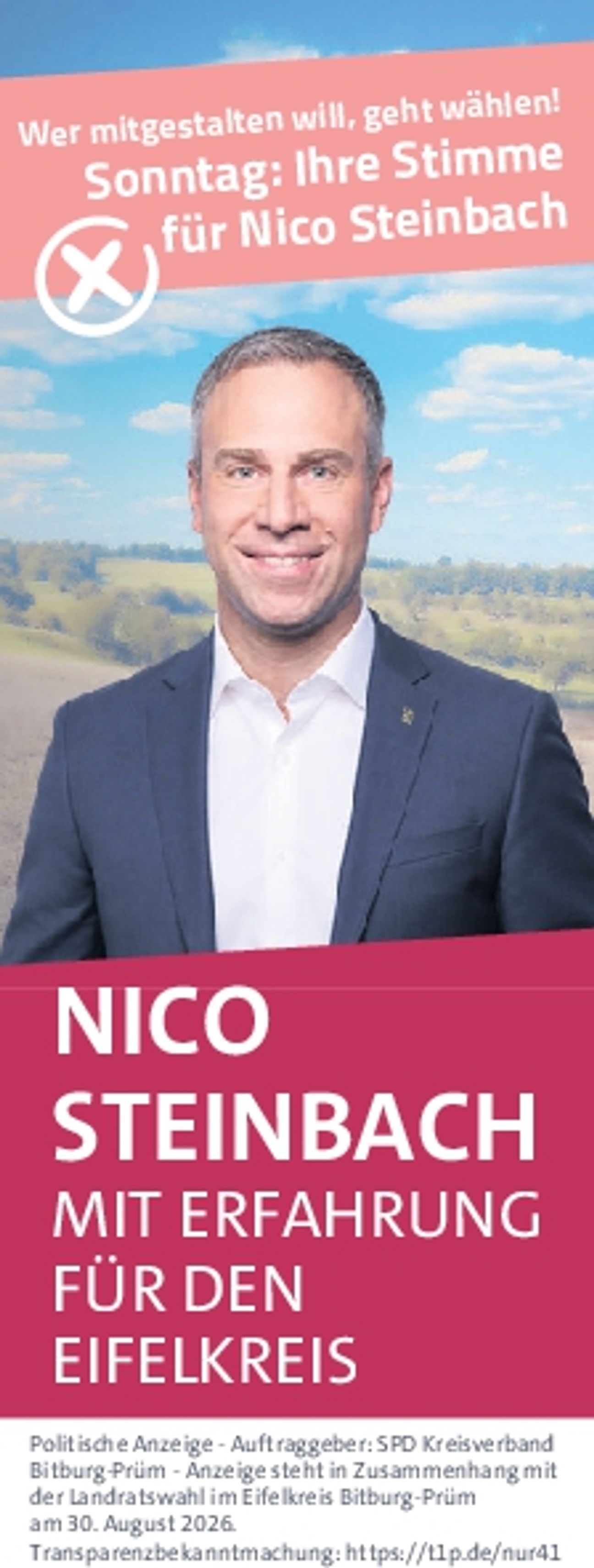 Landratskandidat Nico Steinbach