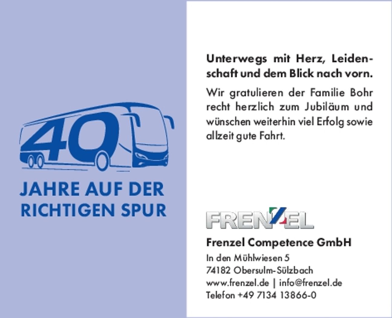 40 Jahre Bohr Busreisen
