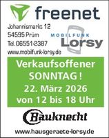 Haushaltsgeräte Titelanzeige 