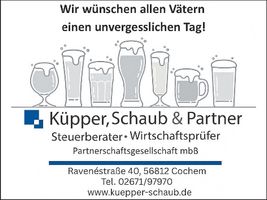 Vatertagsparty Mosella Schinkenstube