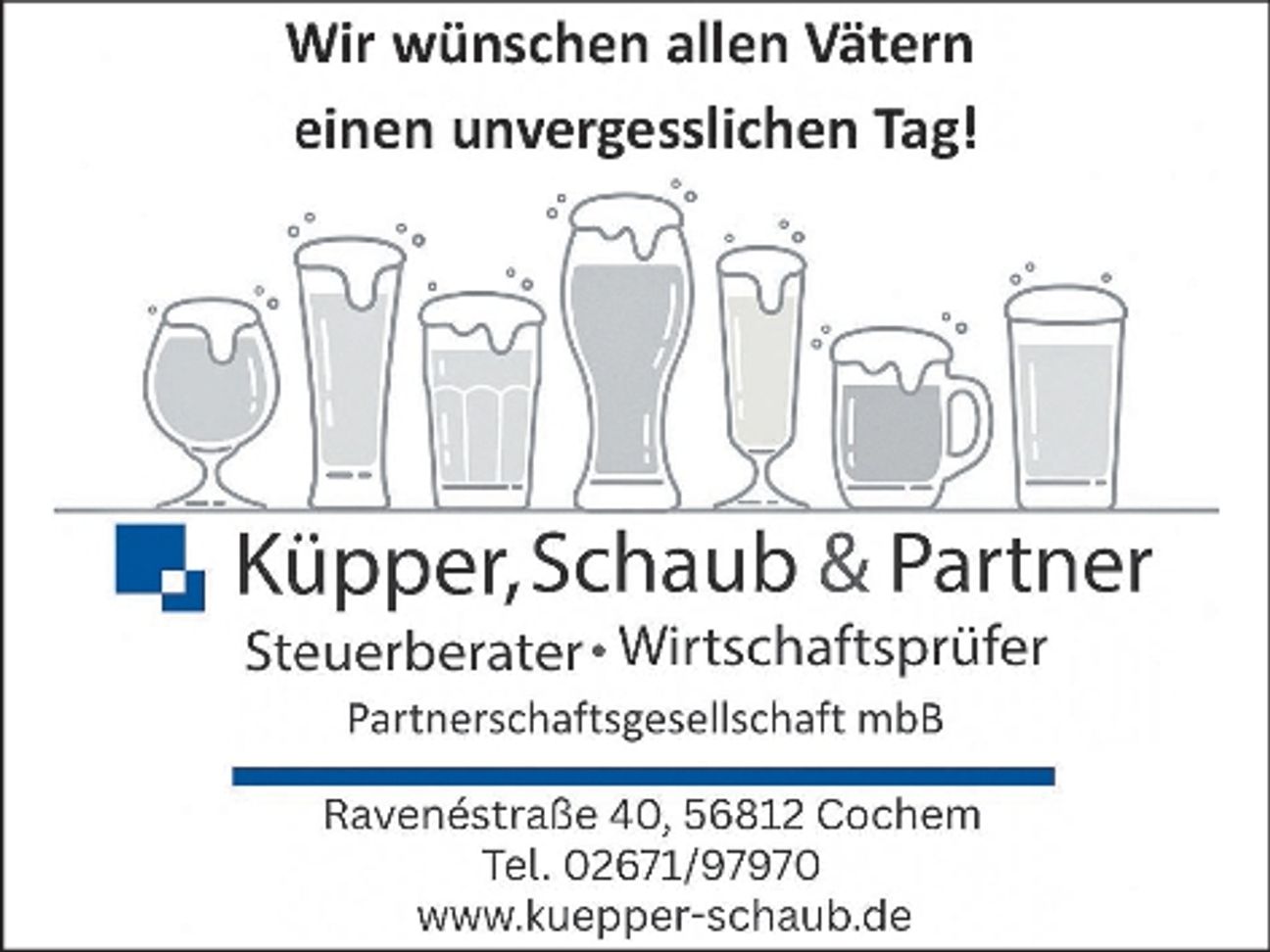 Vatertagsparty Mosella Schinkenstube