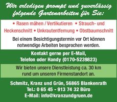 Gartenarbeiten